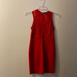 Express Sleeveless Lace Dress